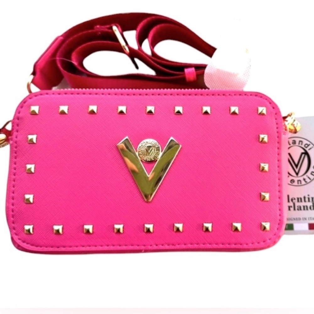 NWT Valentino Orlandi Hot Pink Camera Bag